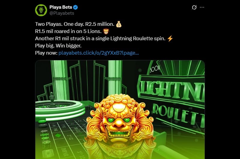 Twitter Two Playa Bets Members Win 2500K